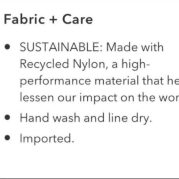 Athleta Seascape Tankini Swim Tank UPF 50+ Blue Adjustable Straps Beach… - Picture 7 of 9